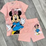 طقم بناتي قطن مشكل  Minnie