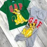 طقم صبياني قطن GAP