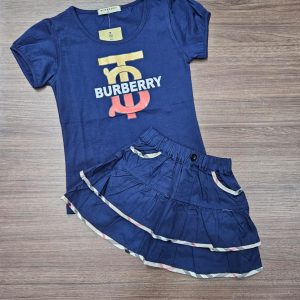 طقم تنوره وكنزة قطن BURBERRY