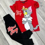 طقم صبياني قطن TOM and JERRY