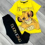 طقم صبياني قطن LION KING