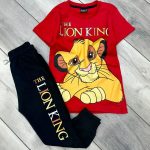 طقم صبياني قطن LION KING