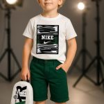 طقم صبياني مع شنطة NIKE