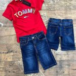 طقم صبياني جينز Tommy