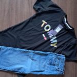 طقم صبياني جينز tommy
