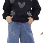 طقم بناتي jeans