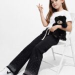 بنطلون جينز بناتي stras