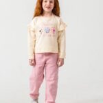 طقم بناتي flower