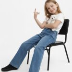 بنطلون جينز بناتي