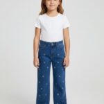 بنطلون جينز بناتي stras